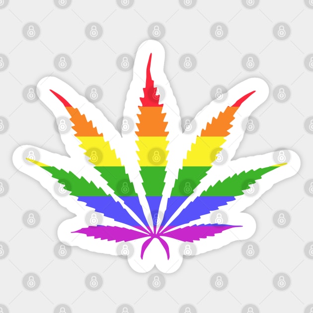 Pride and Pot Sticker by Howchie